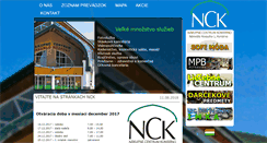 Desktop Screenshot of nck.sk